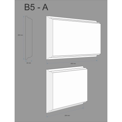 <b>1 Set</b> Bossensteine <b>B5-A Putz</b> XPS hart